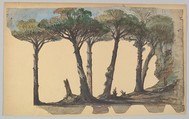 Design for a Stage Set, Eugène Cicéri French