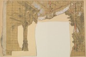 Design for a Stage Set, Eugène Cicéri  French