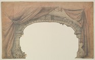 Design for a Stage Set, Eugène Cicéri French