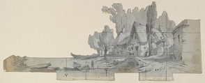Design for a Stage Set, Eugène Cicéri  French