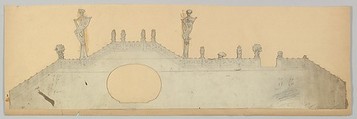Design for a Stage Set, Eugène Cicéri French