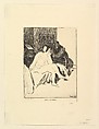 Jack Ashore (The Small Plate), Walter Richard Sickert  British, Etching; second state of two