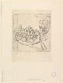 Mushrooms (The Small Plate), Walter Richard Sickert British, Etching; first state of three
