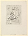Wellington House (The Little Visitor), Walter Richard Sickert British, Etching; only state