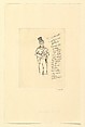 In Memorium: T.W. Barrett, Walter Richard Sickert British, Etching; second state of two