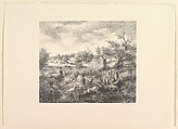 Pastoral, Ira Moskowitz  American, born Poland, Lithograph