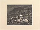 Night Storm, Ira Moskowitz  American, born Poland, Lithograph