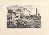 Desolation, Ira Moskowitz  American, born Poland, Lithograph