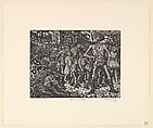 The Master, Albert Abramovitz (American, 1879–1963), Wood engraving
