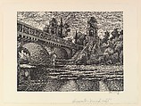 Riverside, California, Albert Abramovitz (American, 1879–1963), Wood engraving