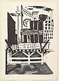 Street Patterns, Ida York Abelman (American, New York 1910–2002), Lithograph