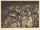 Merry-Go-Round, Albert Sumter Kelly  American, Etching