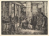 Clinic, Beatrice Cuming American, Etching