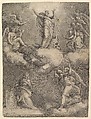 The Annunciation, Battista Franco  Italian, Etching and Engraving