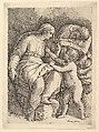The Holy Family, Battista Franco  Italian, Etching and engraving