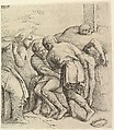 The Entombment of Christ, Battista Franco  Italian, Etching and engraving (first state)