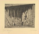 The Disparagers, Lyonel Charles Feininger American, Etching