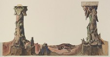 Design for a Stage Set, Eugène Cicéri French