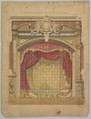 Design for a Stage Set: Casino de St. Etienne, Eugène Cicéri  French