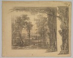 Design for a Stage Set, Eugène Cicéri French