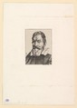 Galilée, Félix Bracquemond  French, Etching; first state of two