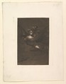 Plate 64 from "Los Caprichos": Bon Voyage (Buen Viage), Goya (Francisco de Goya y Lucientes) (Spanish, Fuendetodos 1746–1828 Bordeaux), Etching, burnished aquatint, burin