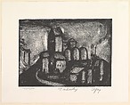 Industry, Abe Ajay American, Lithograph