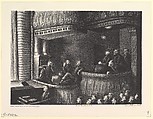 Box Seats 44¢, Harold Anchel American, Lithograph