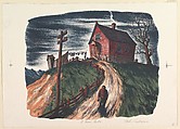 A Man's Castle, Carlos Anderson  American, Color Lithograph