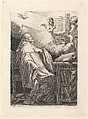 Le petit saint Bernard, Jean Morin  French, Etching, second state