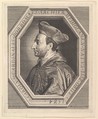Saint Charles Borromee, cardinal et archeveque de Milan, Jean Morin  French, Etching, second state
