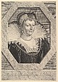 Marie de Medicis, reine de France, Jean Morin French, Etching