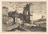 La Vieille Femme Assise, Jean Morin  French, Etching, second state