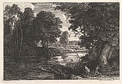 La Chasse aux canards, Jean Morin  French, Etching