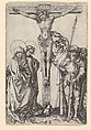 The Crucifixion, Martin Schongauer German, Engraving, state I/II