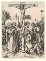 Crucifixion, Martin Schongauer German, Engraving