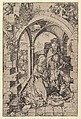 The Nativity, Martin Schongauer German, Engraving