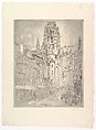 St. Ouen, Rouen, John Marin (American, Rutherford, New Jersey 1870–1953 Cape Split, Maine), Etching