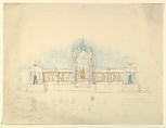 Design for a Monument (Entwurf fur ein Denkmal), Franz von Matsch Austrian