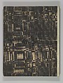 Bauhaus Portfolio I: Portfolio Cover/Colophon Page, Lyonel Charles Feininger (American, New York 1871–1956 New York)