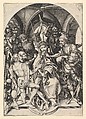 Christ Crowned with Thorns, Martin Schongauer  German, Engraving