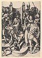 Pilate Washing His Hands, Martin Schongauer German, Engraving
