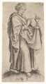 St. John, Martin Schongauer  German, Engraving