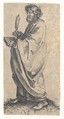 St. Bartholomew, Martin Schongauer  German, Engraving