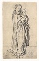 The Small Madonna and Child, Martin Schongauer  German, Engraving