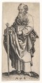 St. Paul, Martin Schongauer  German, Engraving