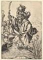 St. Christopher, Martin Schongauer  German, Engraving