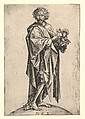 St. John the Baptist, Martin Schongauer  German, Engraving