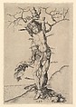 Saint Sebastian, Martin Schongauer  German, Engraving