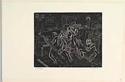 Clambake, Fred Becker  American, Wood engraving